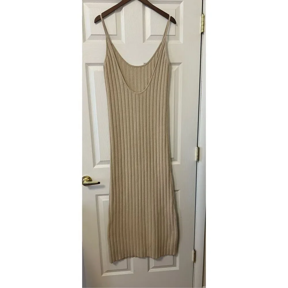 REFORMATION - SAMANTHA COTTON SWEATER DRESS - Picture 4 of 11